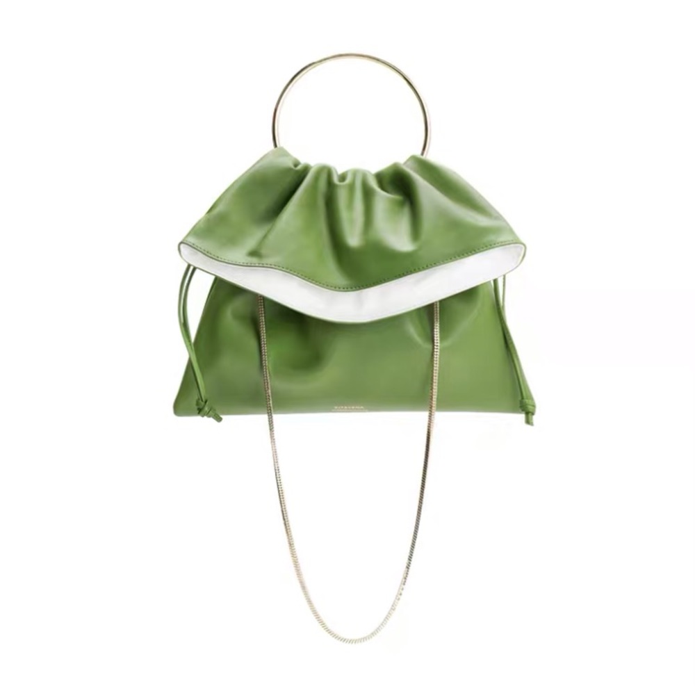 Kitayama top layer calf skin hand bag